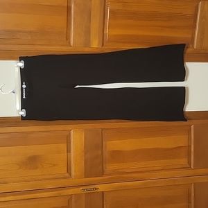 Betabrand original dress pant yoga pants, black xs petite